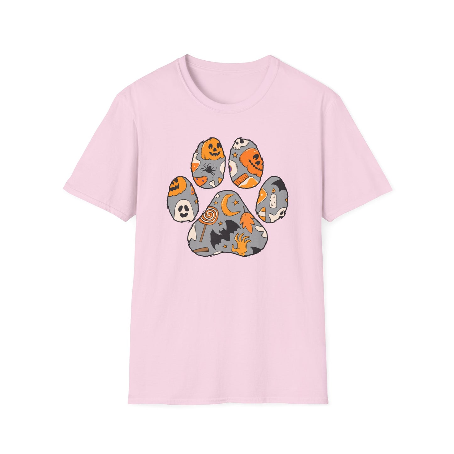 Halloween Dog Paw T-Shirt