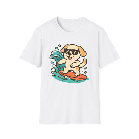 Surfing Dog T-Shirt