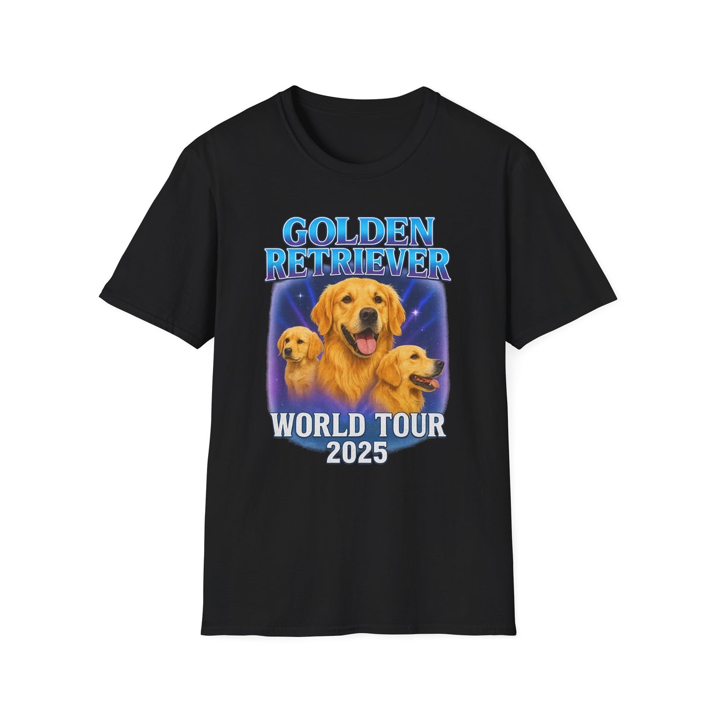Golden Retriever World Tour T-Shirt
