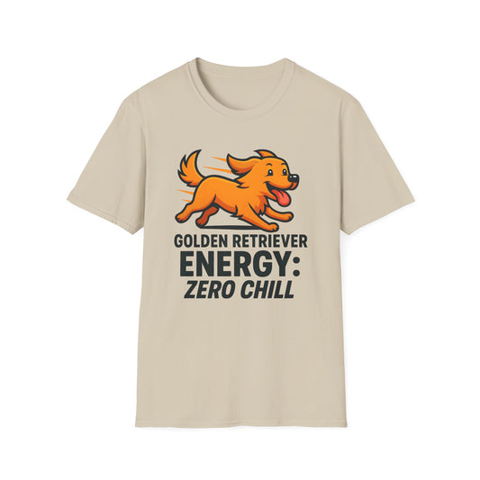 Golden Retriever Energy T-Shirt
