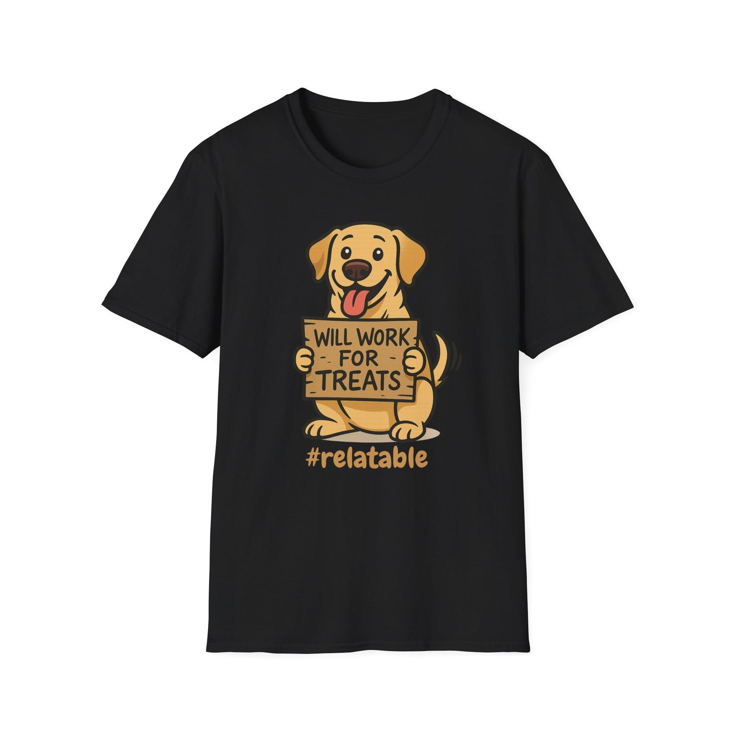 Will Work for Treats T-Shirt