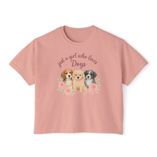 Just a Girl Who Loves Dogs T-Shirt
