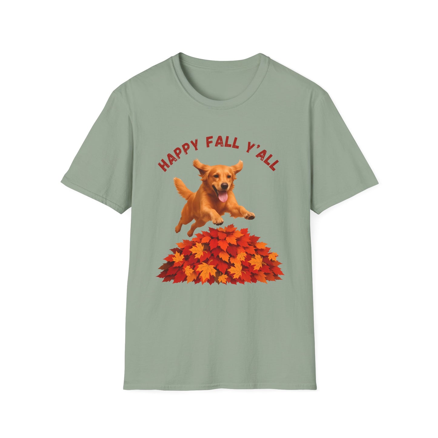 Happy Fall Y'all Dog T-Shirt