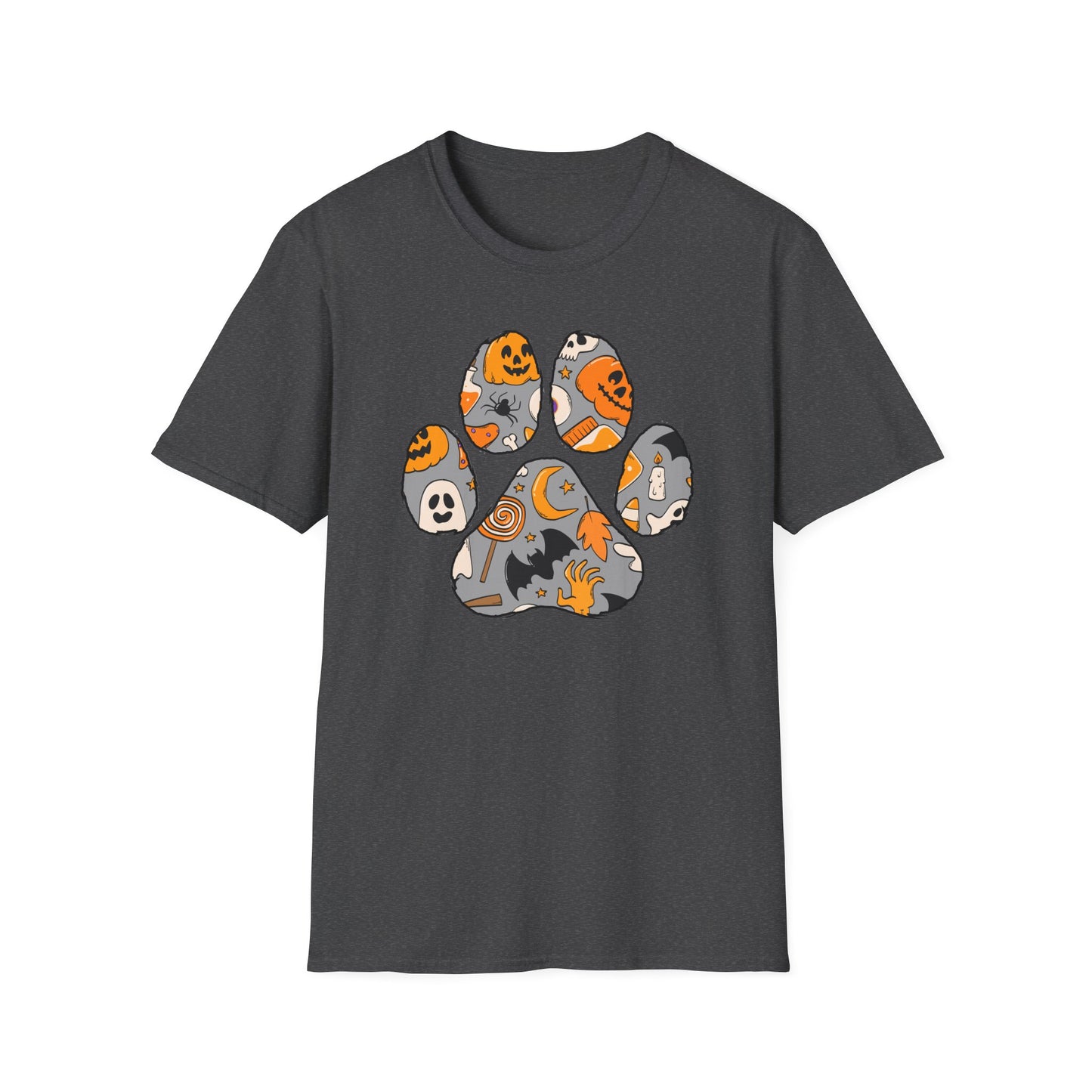 Halloween Dog Paw T-Shirt