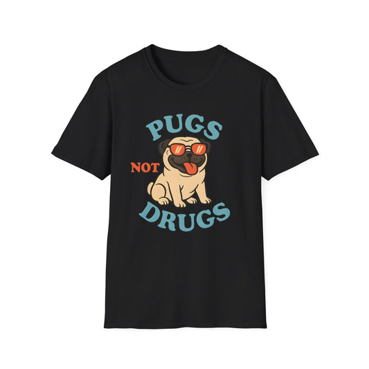 Pugs Not Drugs T-shirt