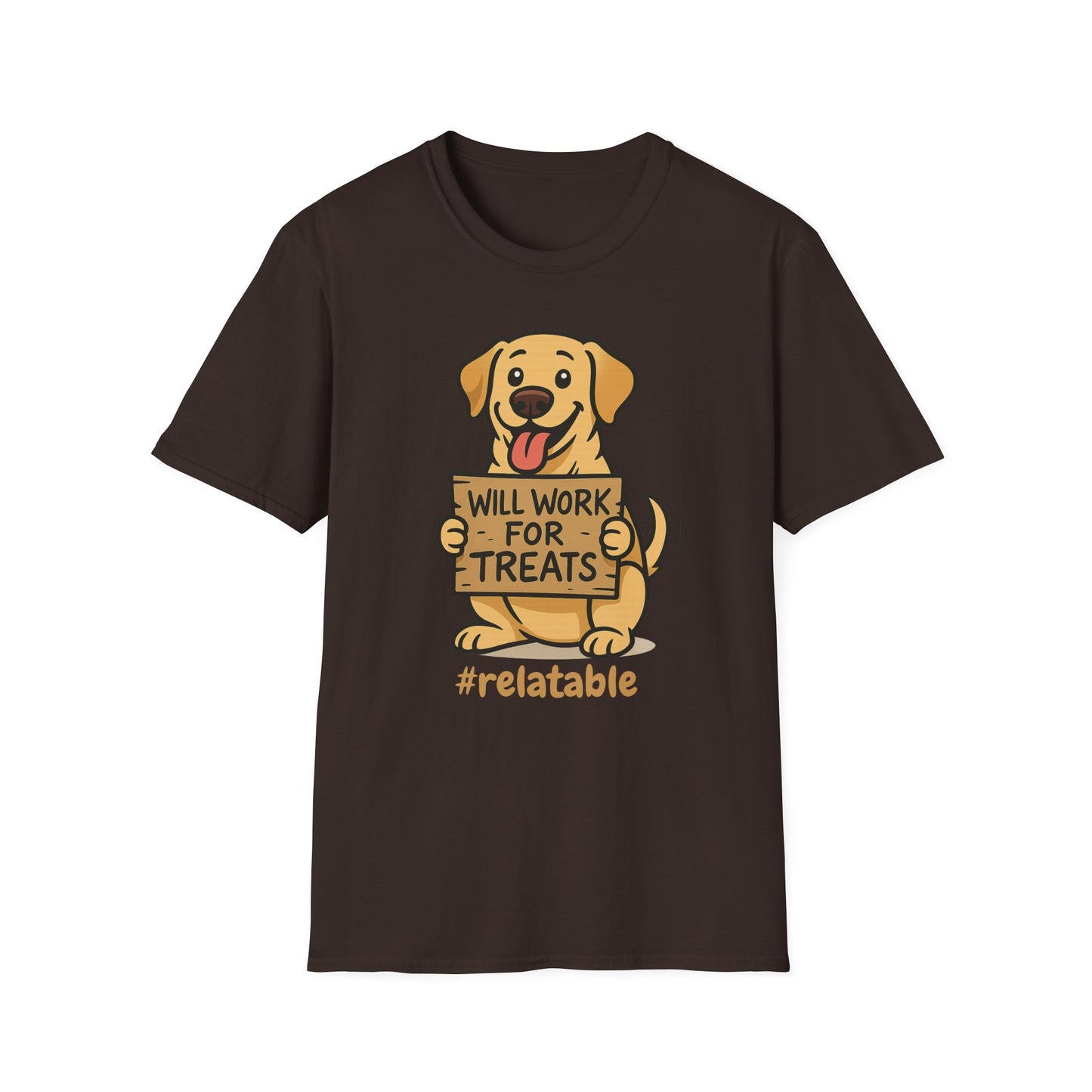 Will Work for Treats T-Shirt
