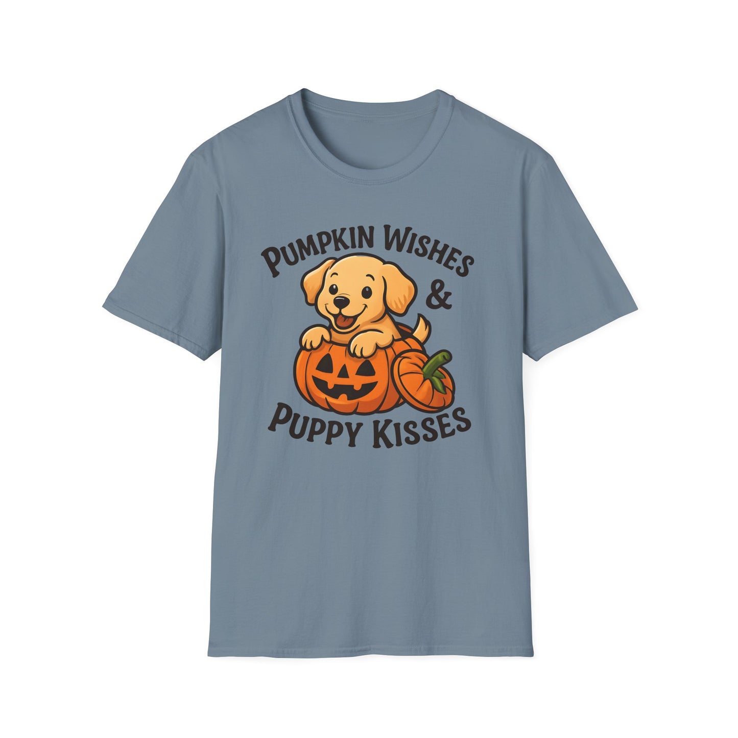 Pumpkin Wishes & Puppy Kisses T-Shirt