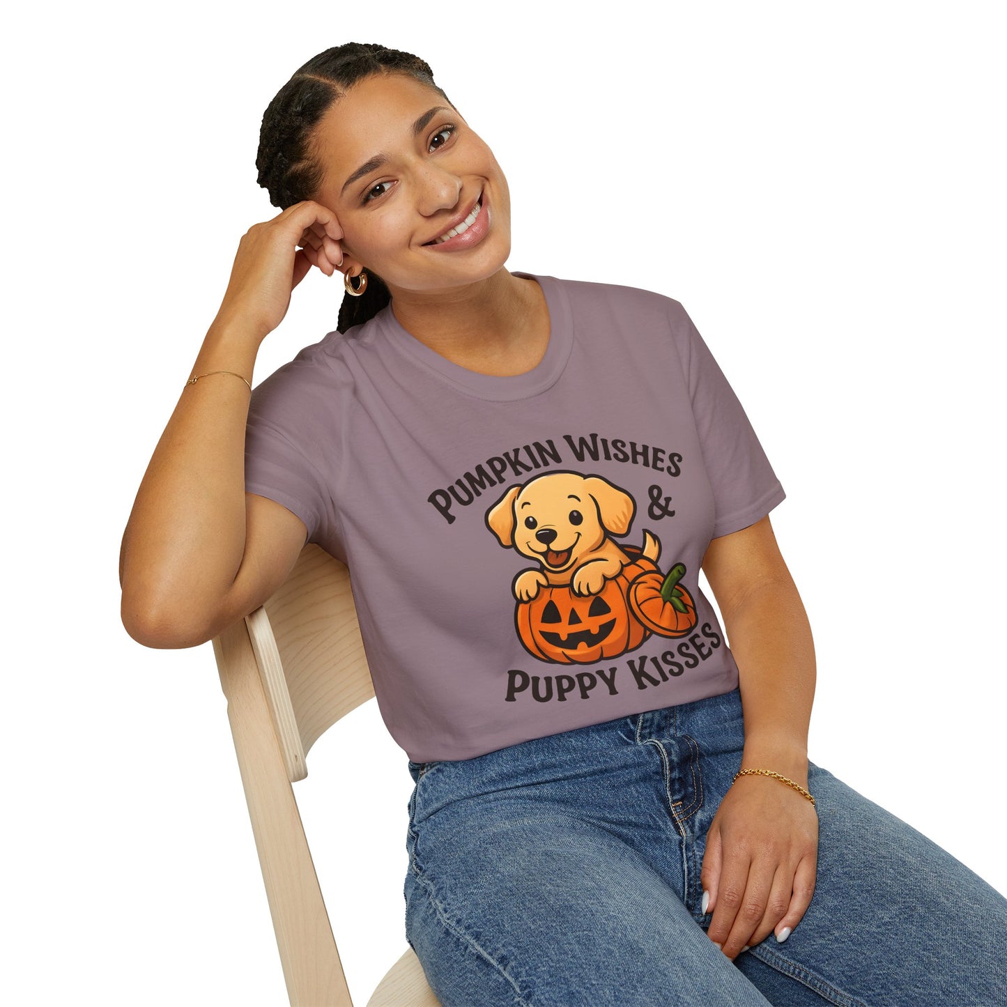 Pumpkin Wishes & Puppy Kisses T-Shirt