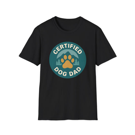 Certified Dog Dad T-Shirt