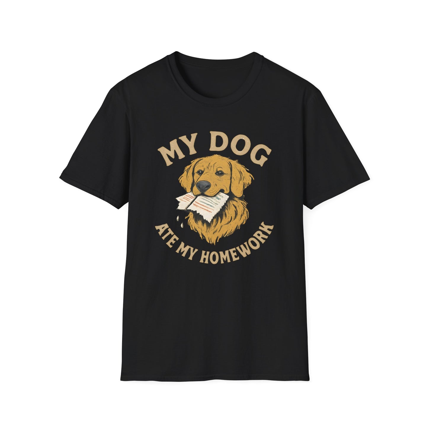 My Dog Ate My Homework T-shirt