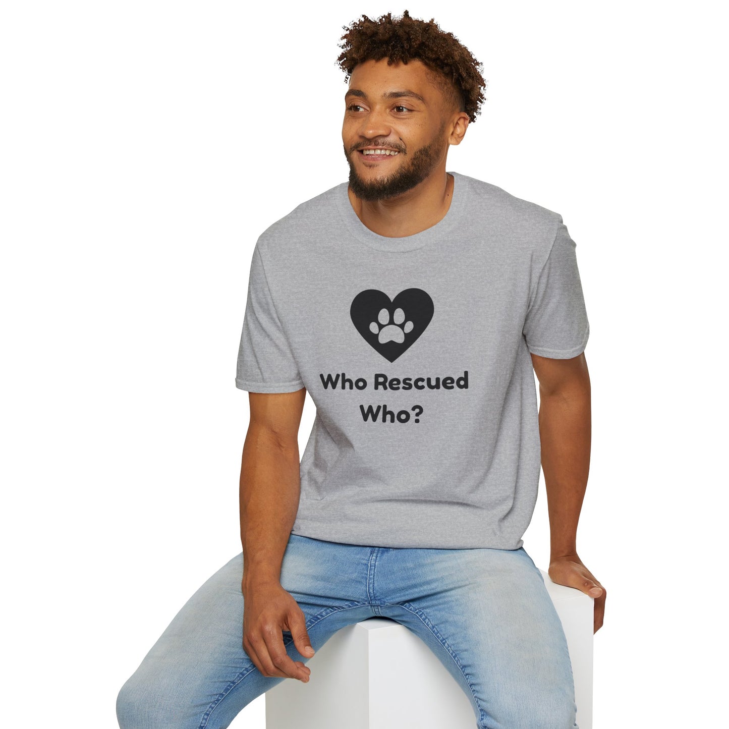 Who Rescued Who? T-shirt