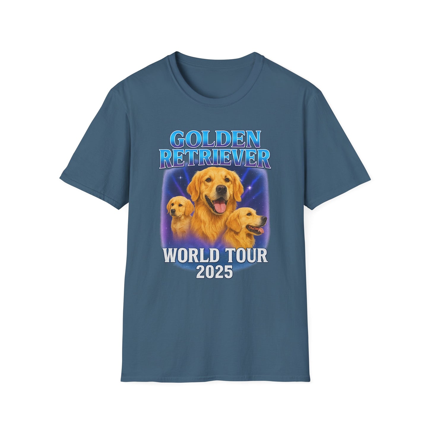 Golden Retriever World Tour T-Shirt