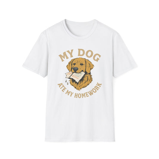 My Dog Ate My Homework T-shirt