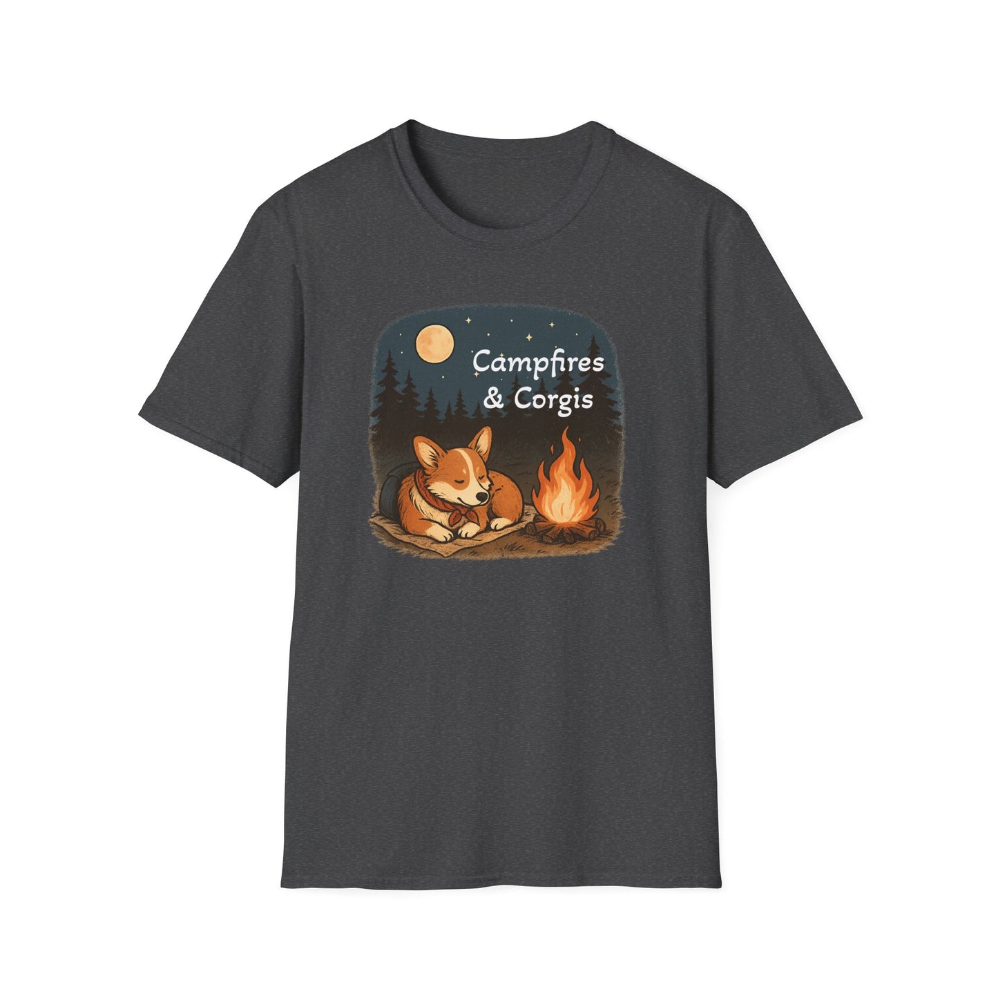 Campfires & Corgis T-Shirt