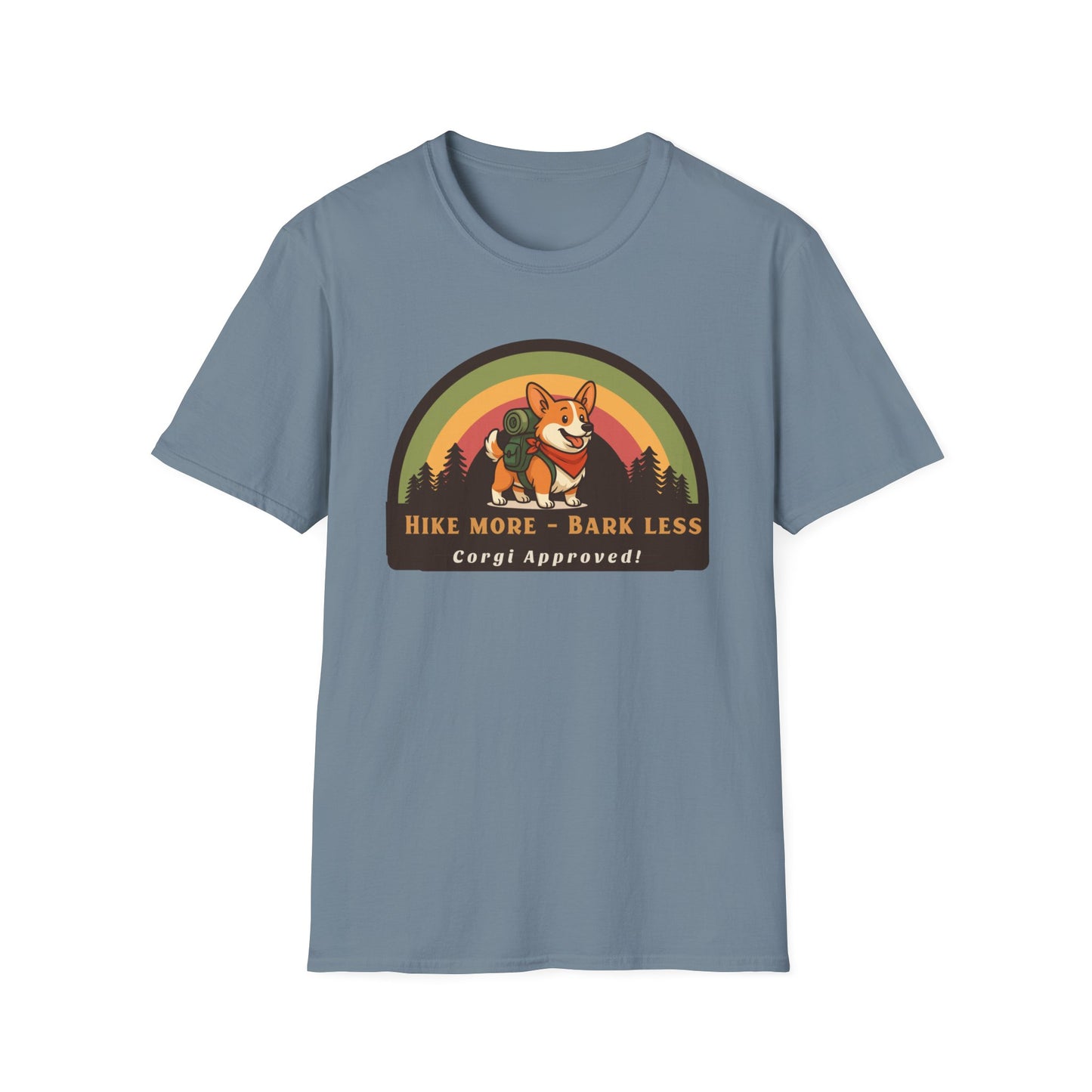 Hike more Bark less Corgi approved T-Shirt