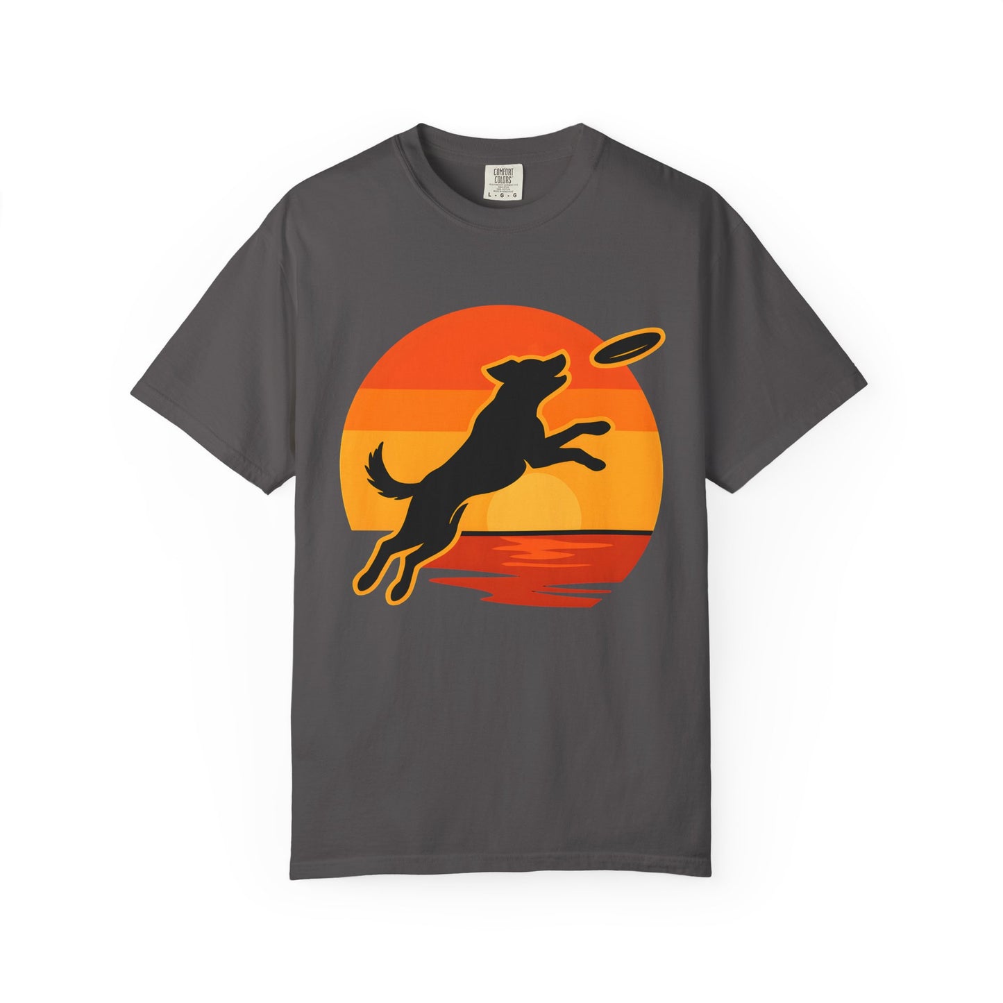 Dog Catching Frisbee T-shirt