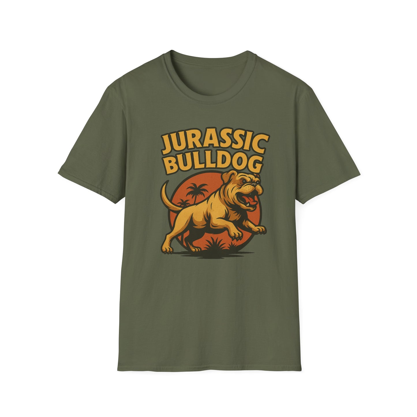 Jurassic Bulldog T-Shirt