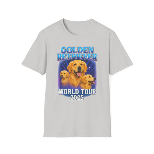 Golden Retriever World Tour T-Shirt