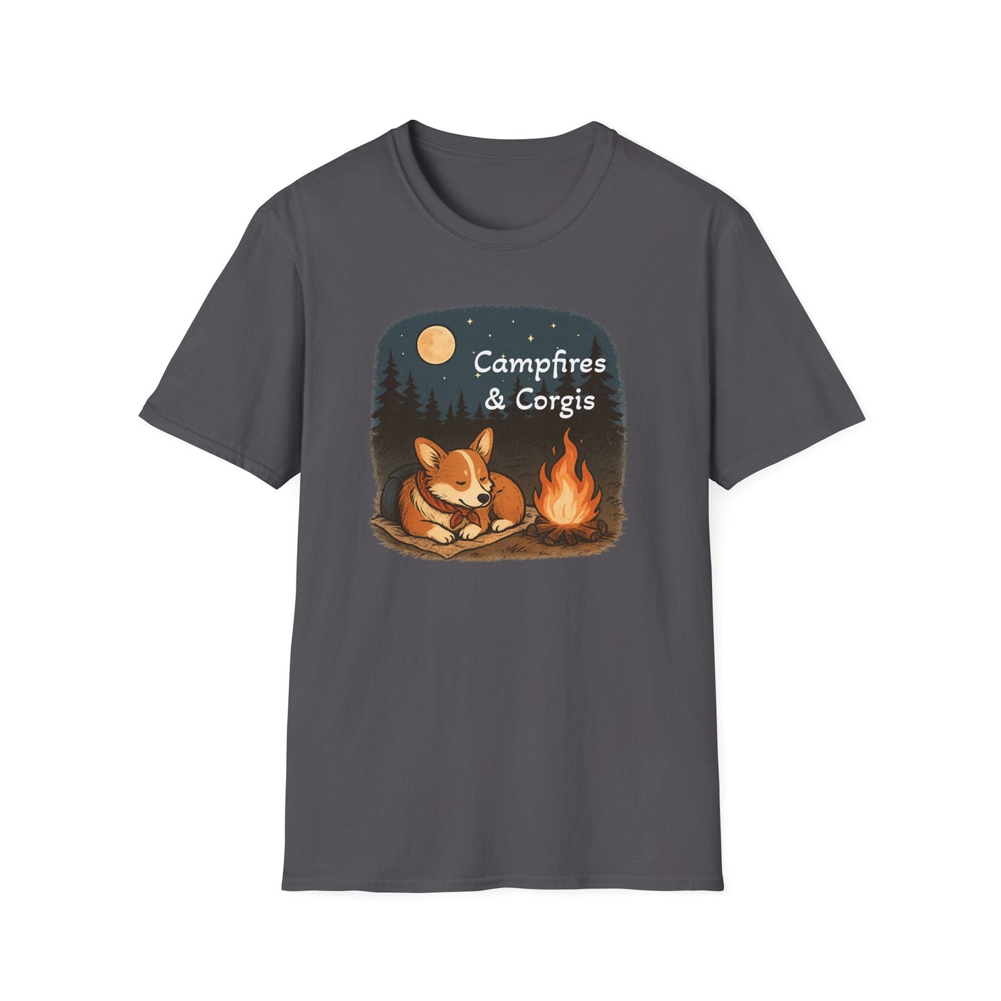 Campfires & Corgis T-Shirt