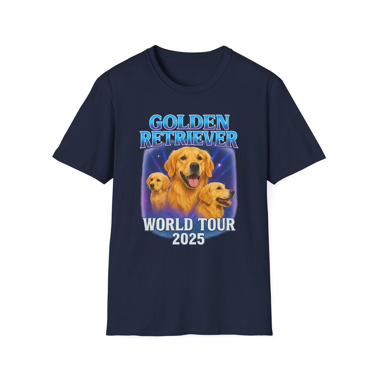 Golden Retriever World Tour T-Shirt