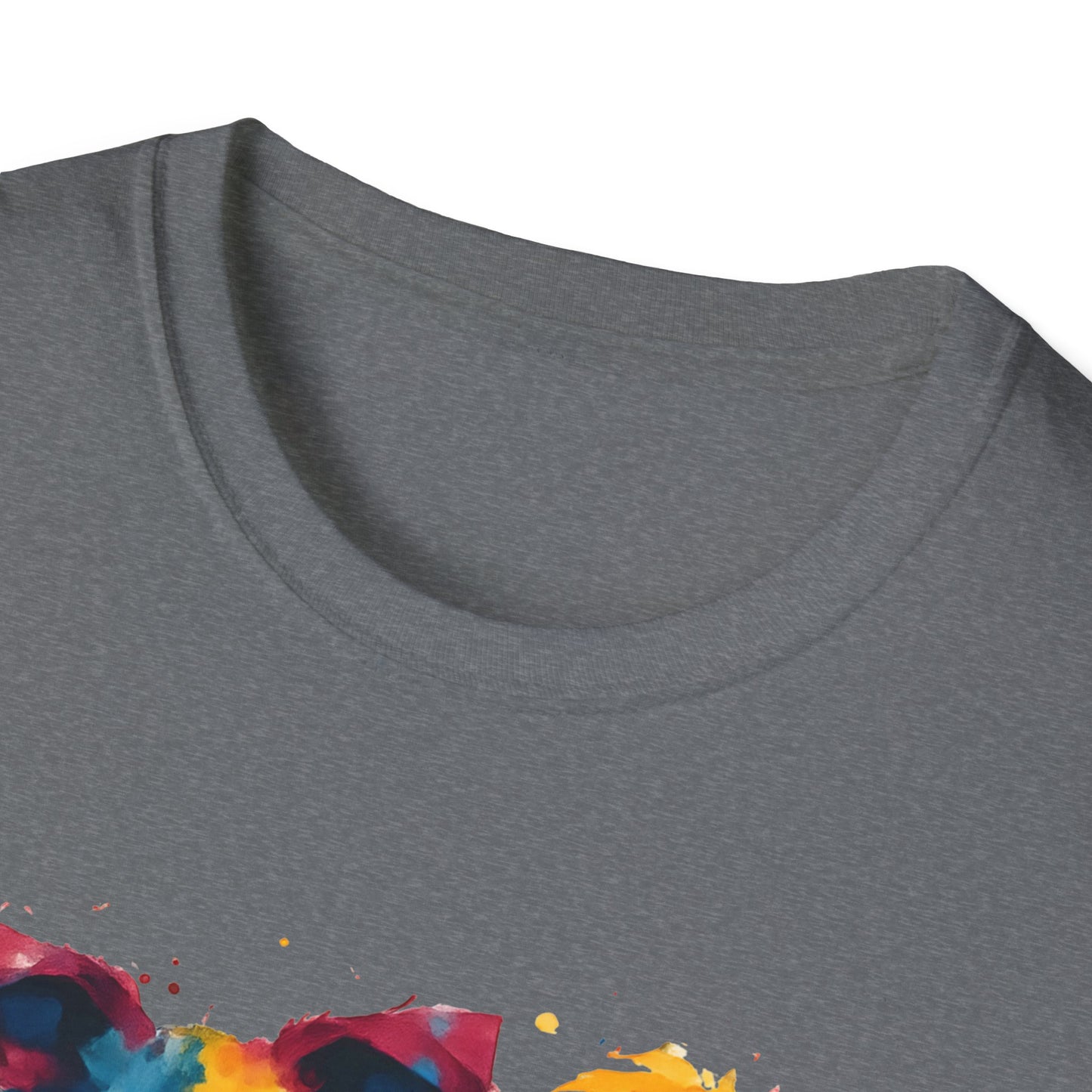 Color Splashed Watercolor Dog T-Shirt