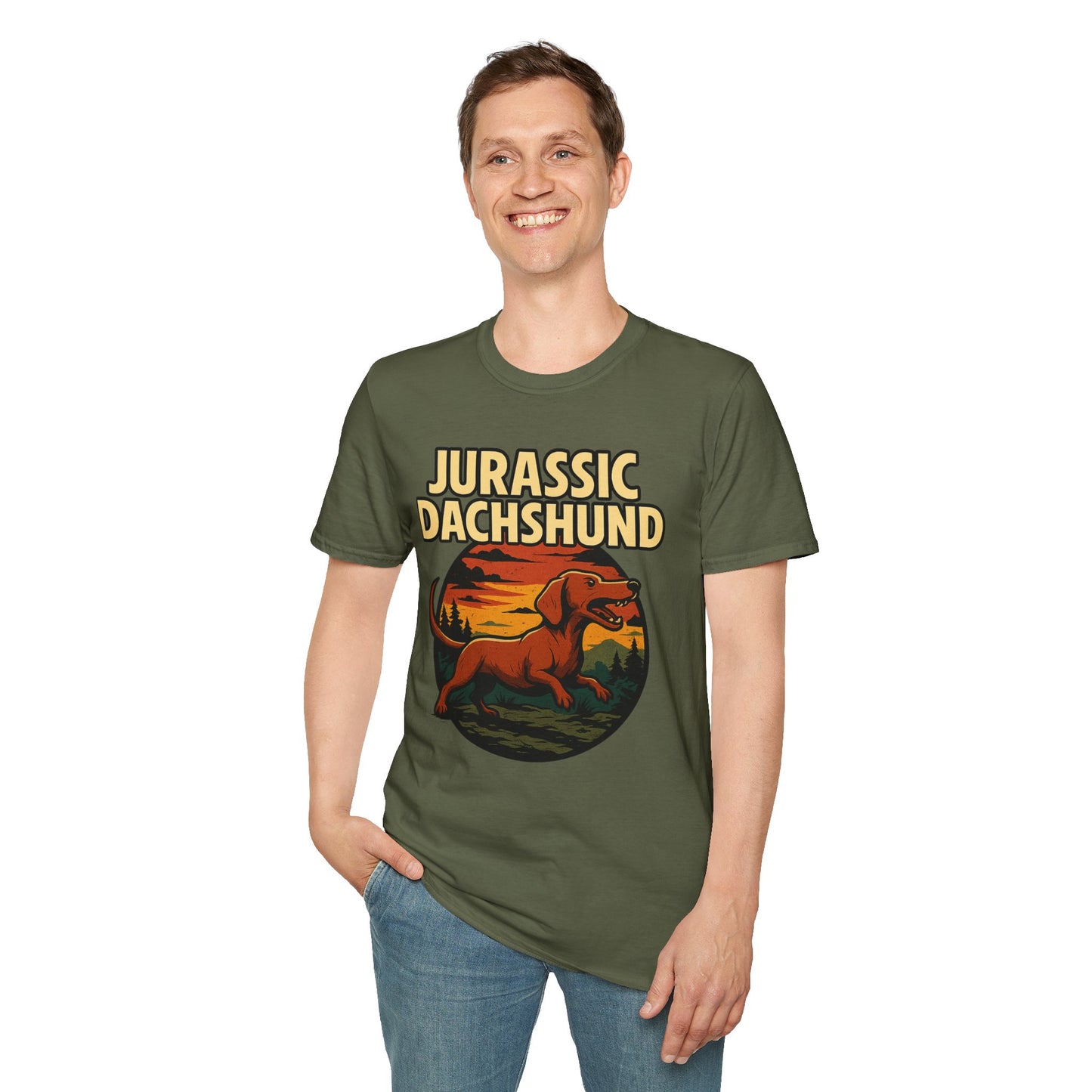 Jurassic Dachshund T-shirt