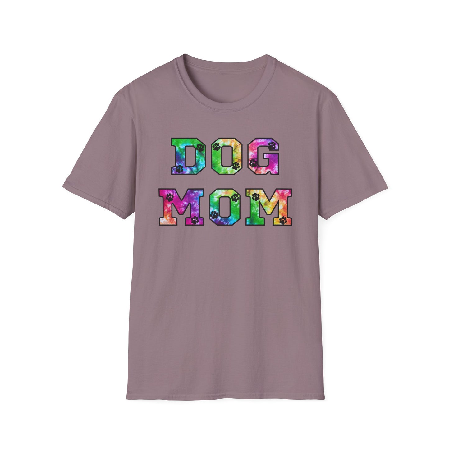 Colorful Dog Mom T-Shirt