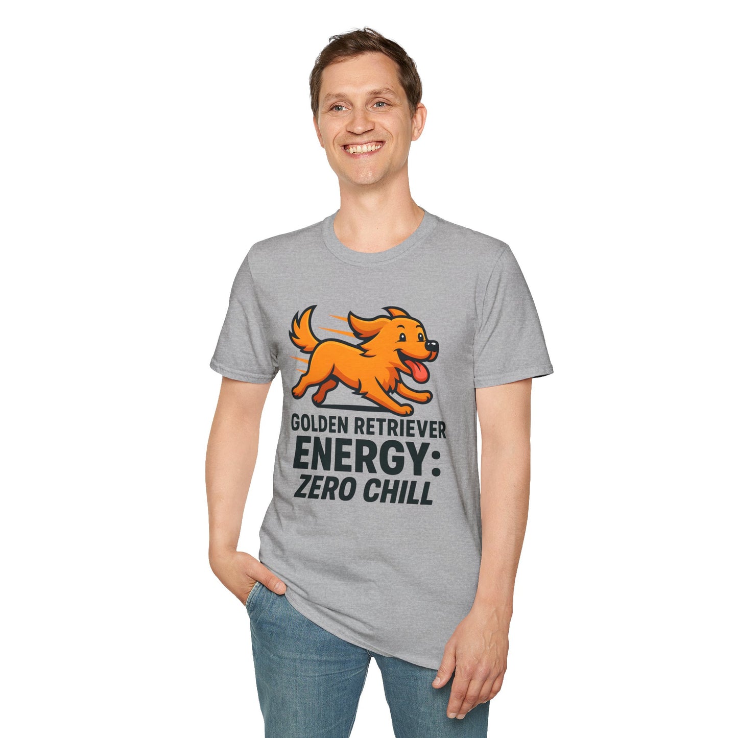 Golden Retriever Energy T-Shirt
