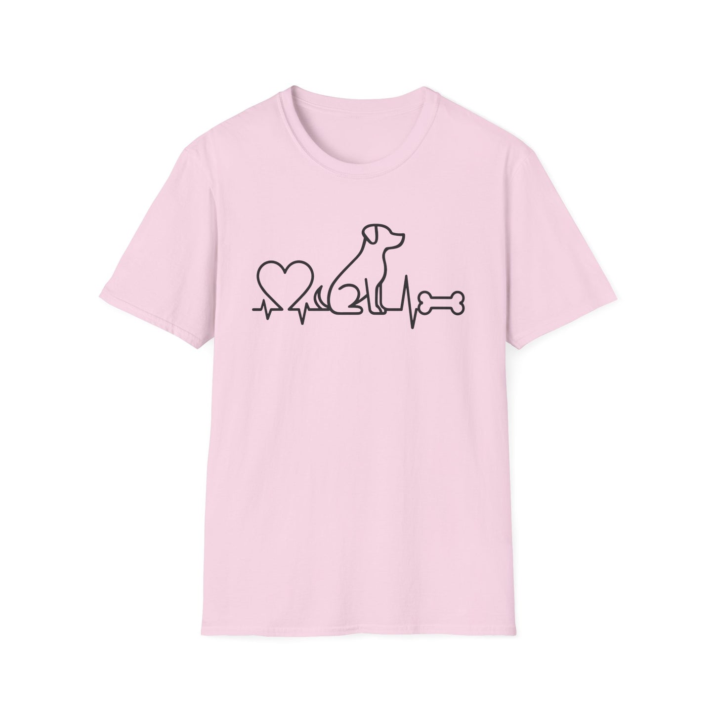 Dog Lover's Heartbeat T-Shirt