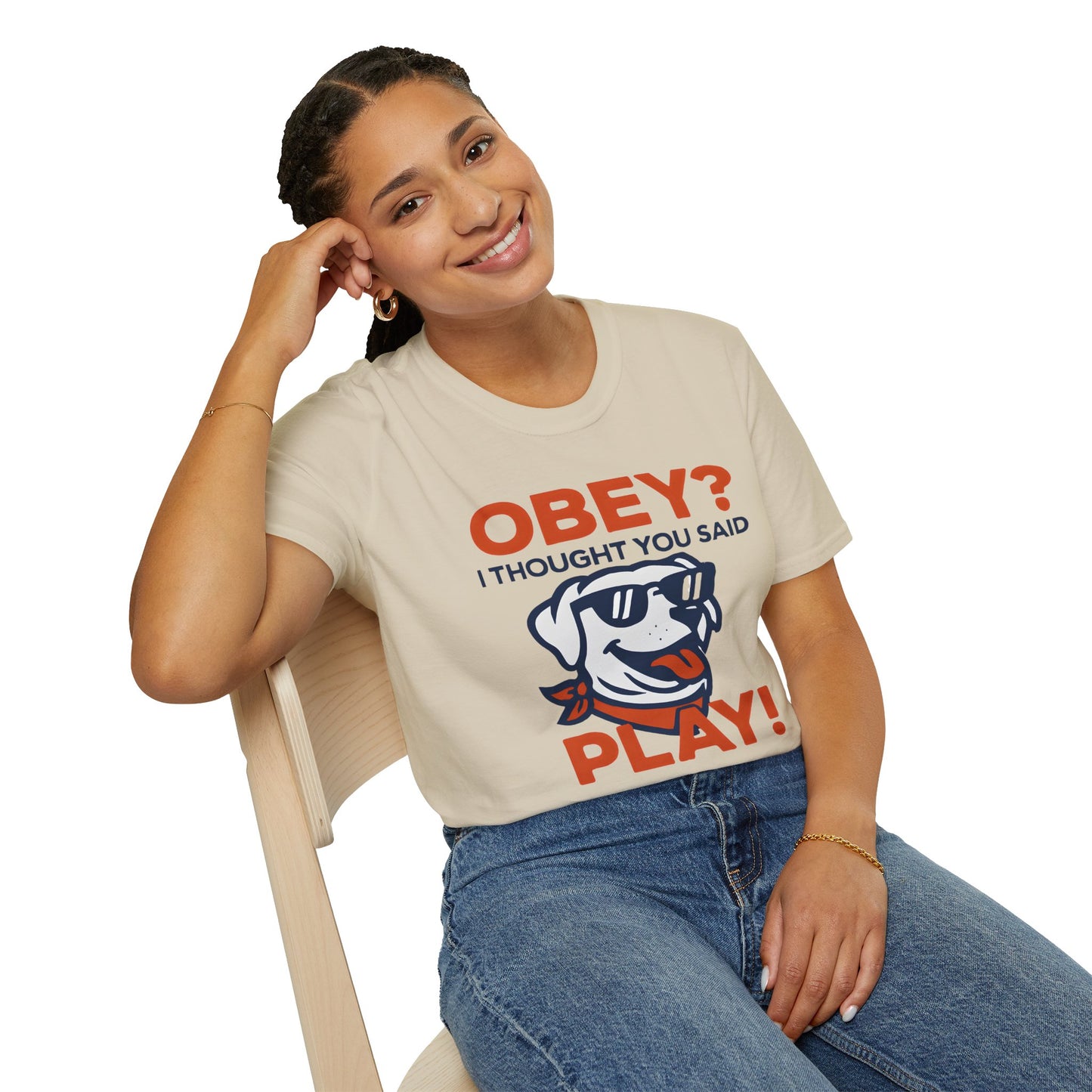 Obey? I though you said Play! T-Shirt