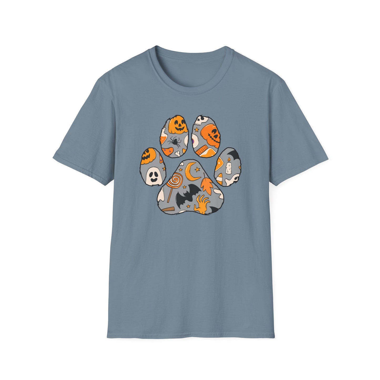 Halloween Dog Paw T-Shirt