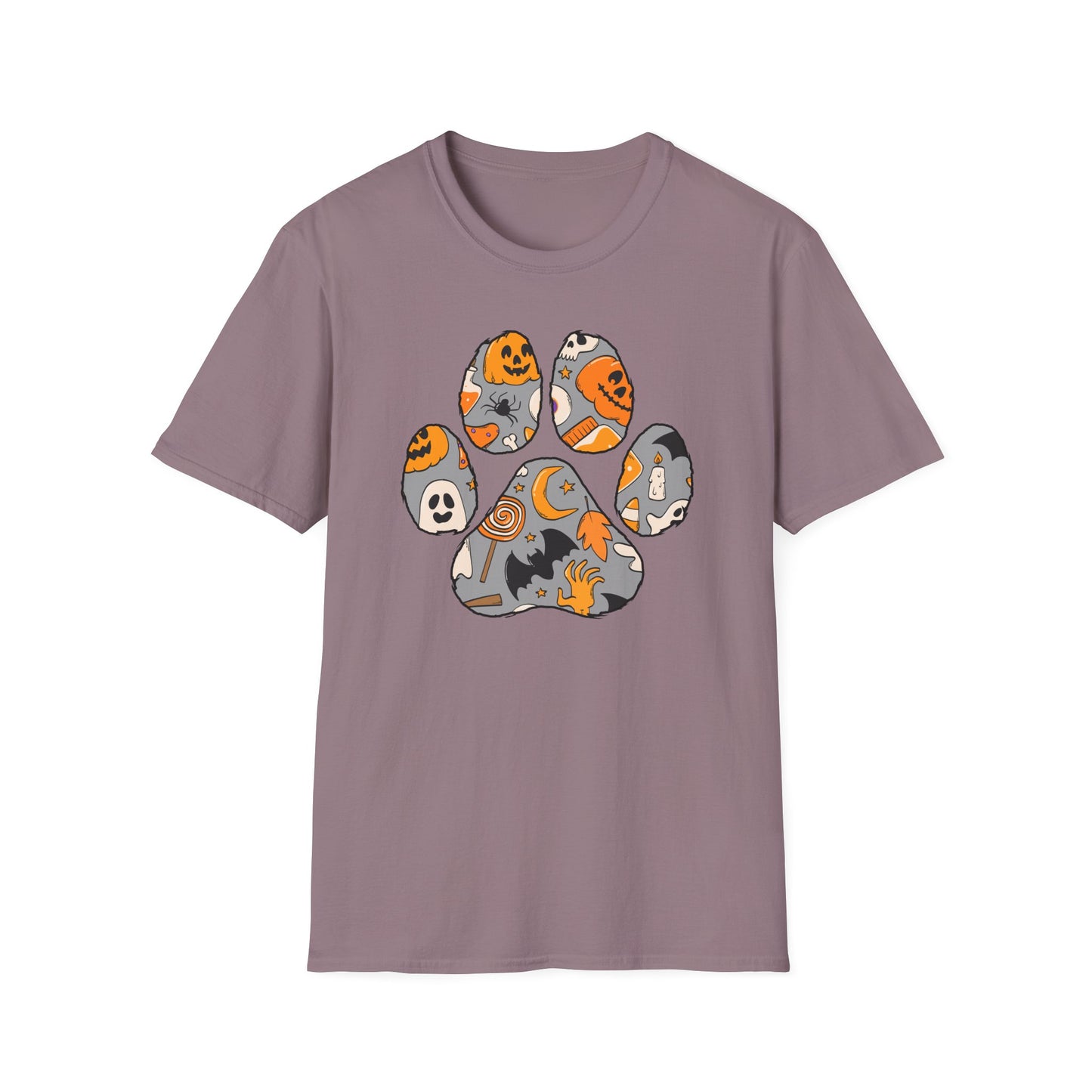 Halloween Dog Paw T-Shirt