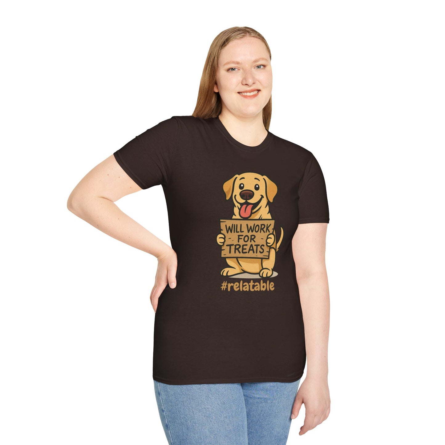 Will Work for Treats T-Shirt