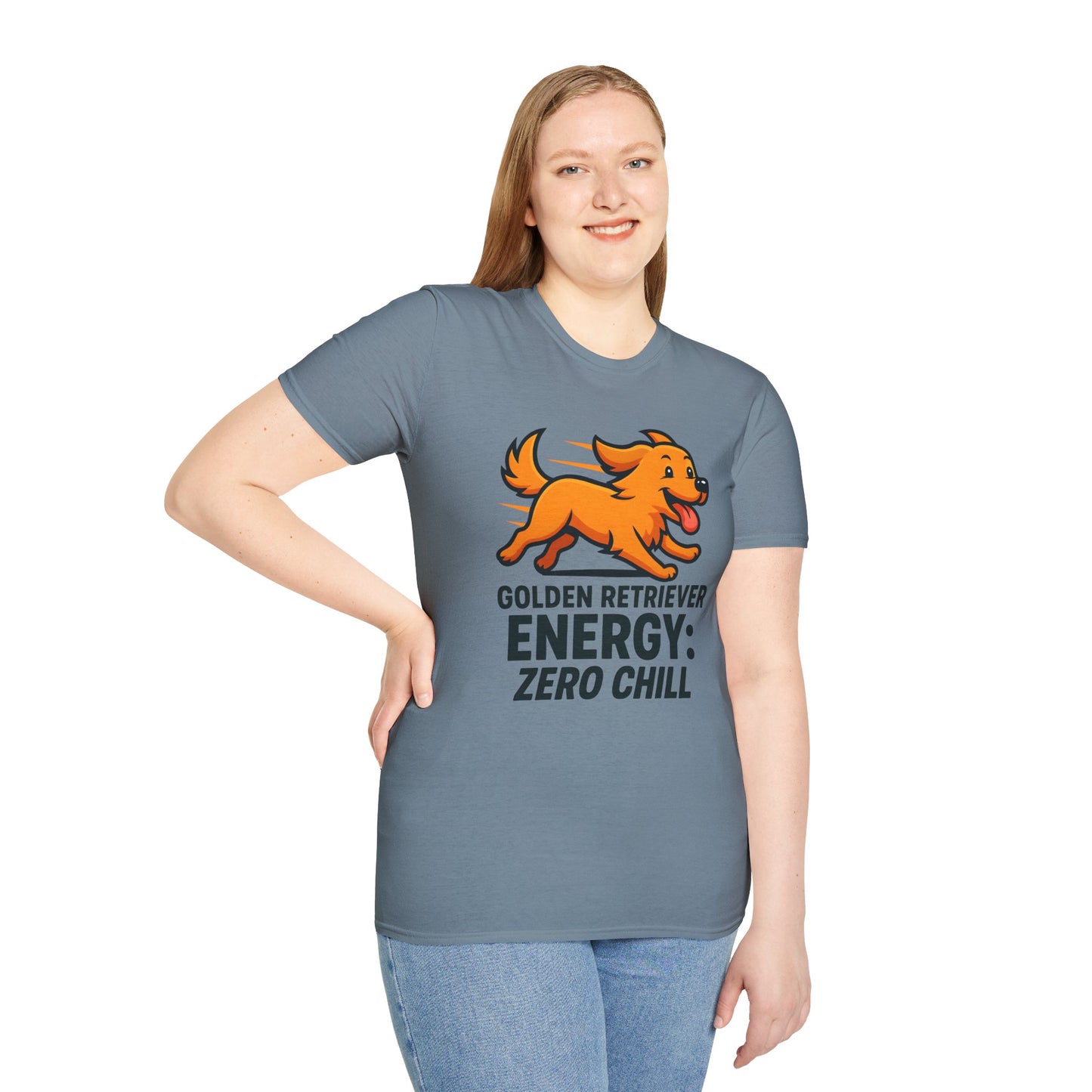 Golden Retriever Energy T-Shirt