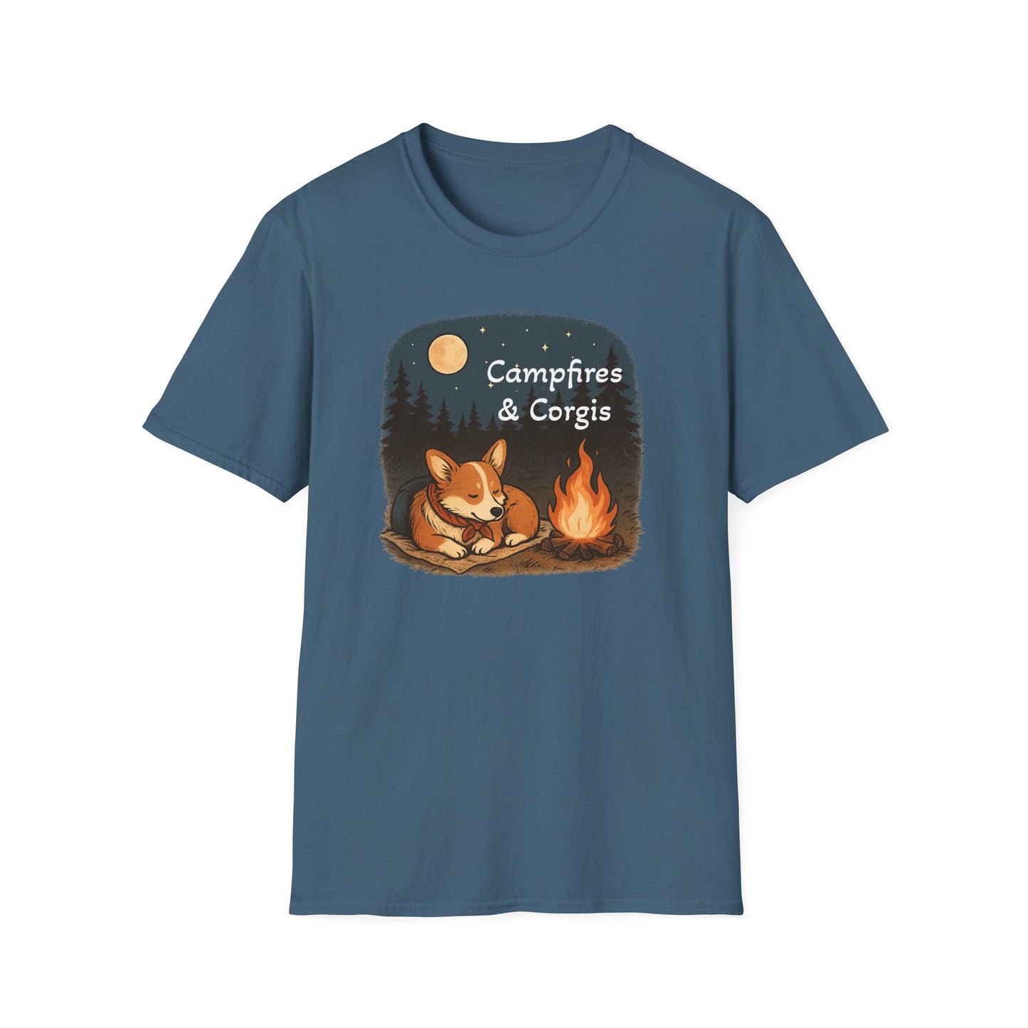 Campfires & Corgis T-Shirt