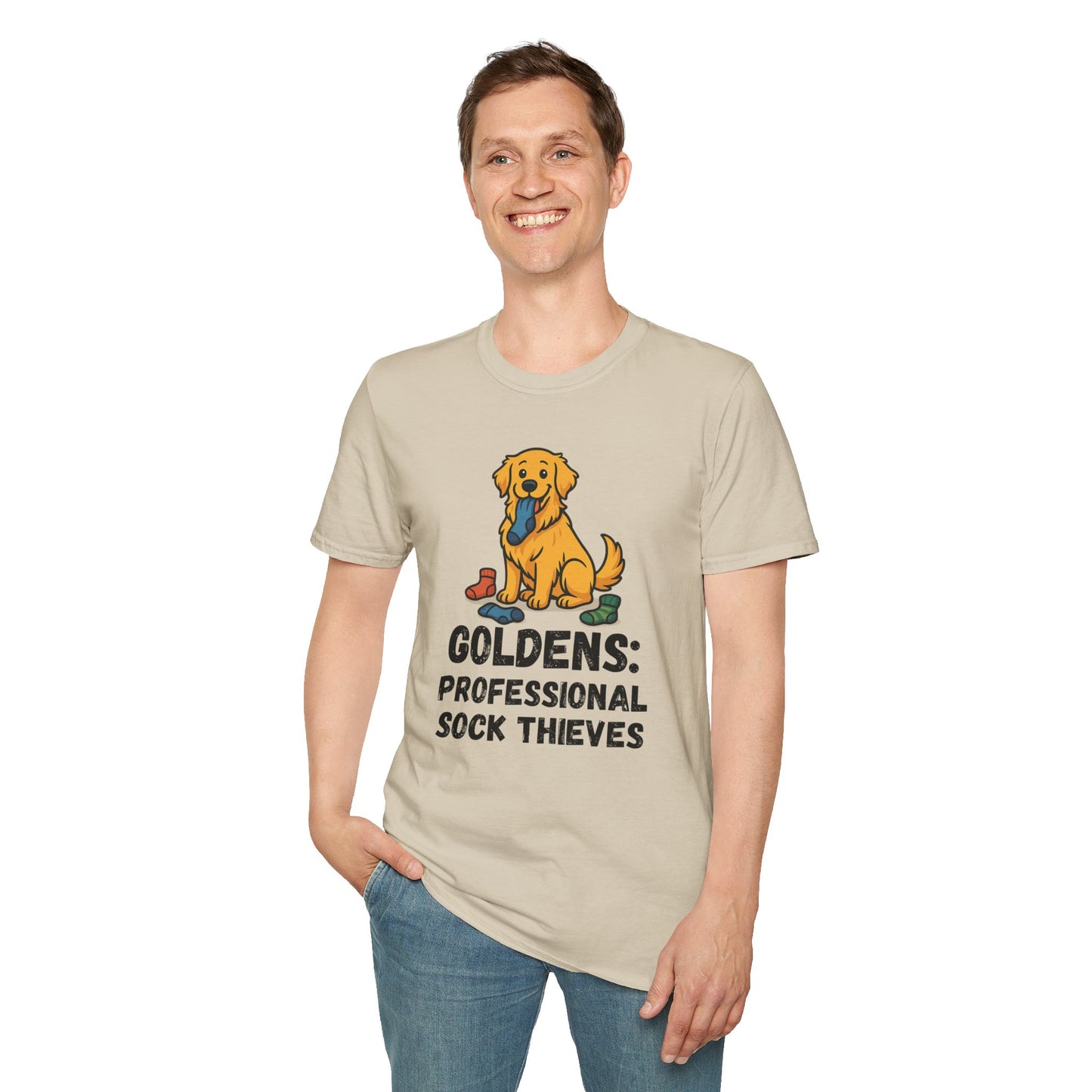 Goldens: Professional Sock Thieves T-Shirt