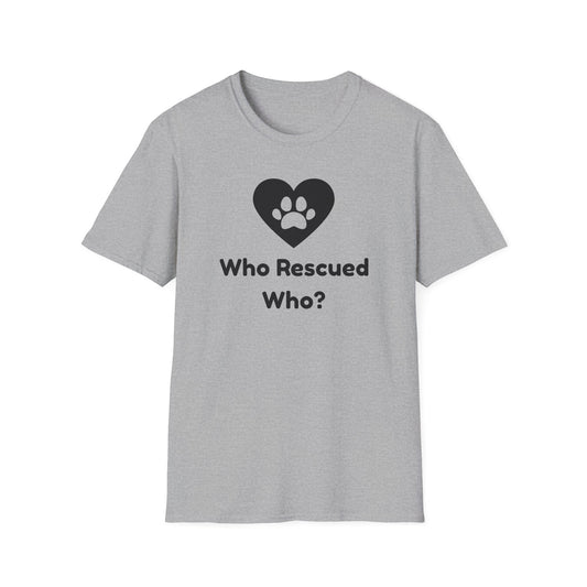 Who Rescued Who? T-shirt