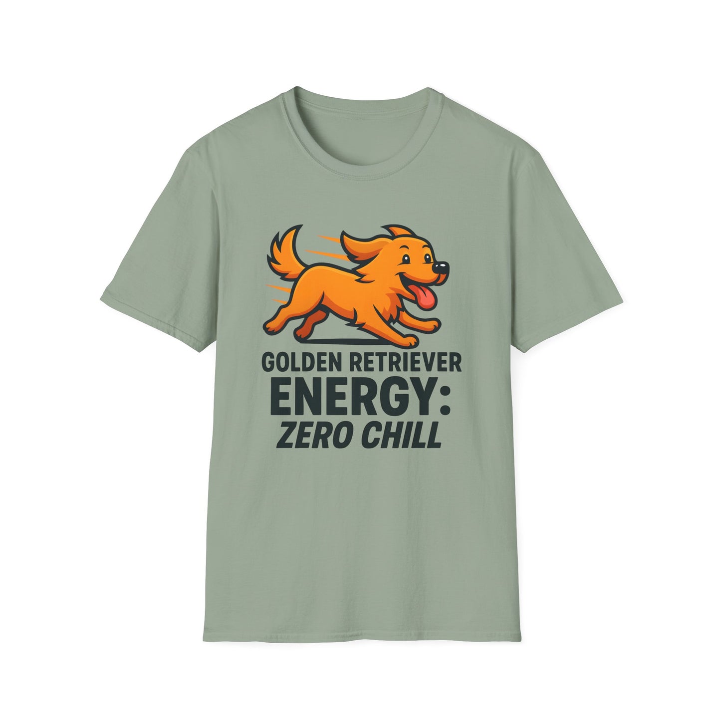 Golden Retriever Energy T-Shirt