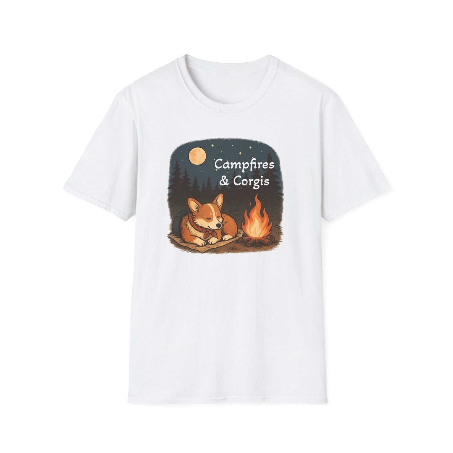 Campfires & Corgis T-Shirt