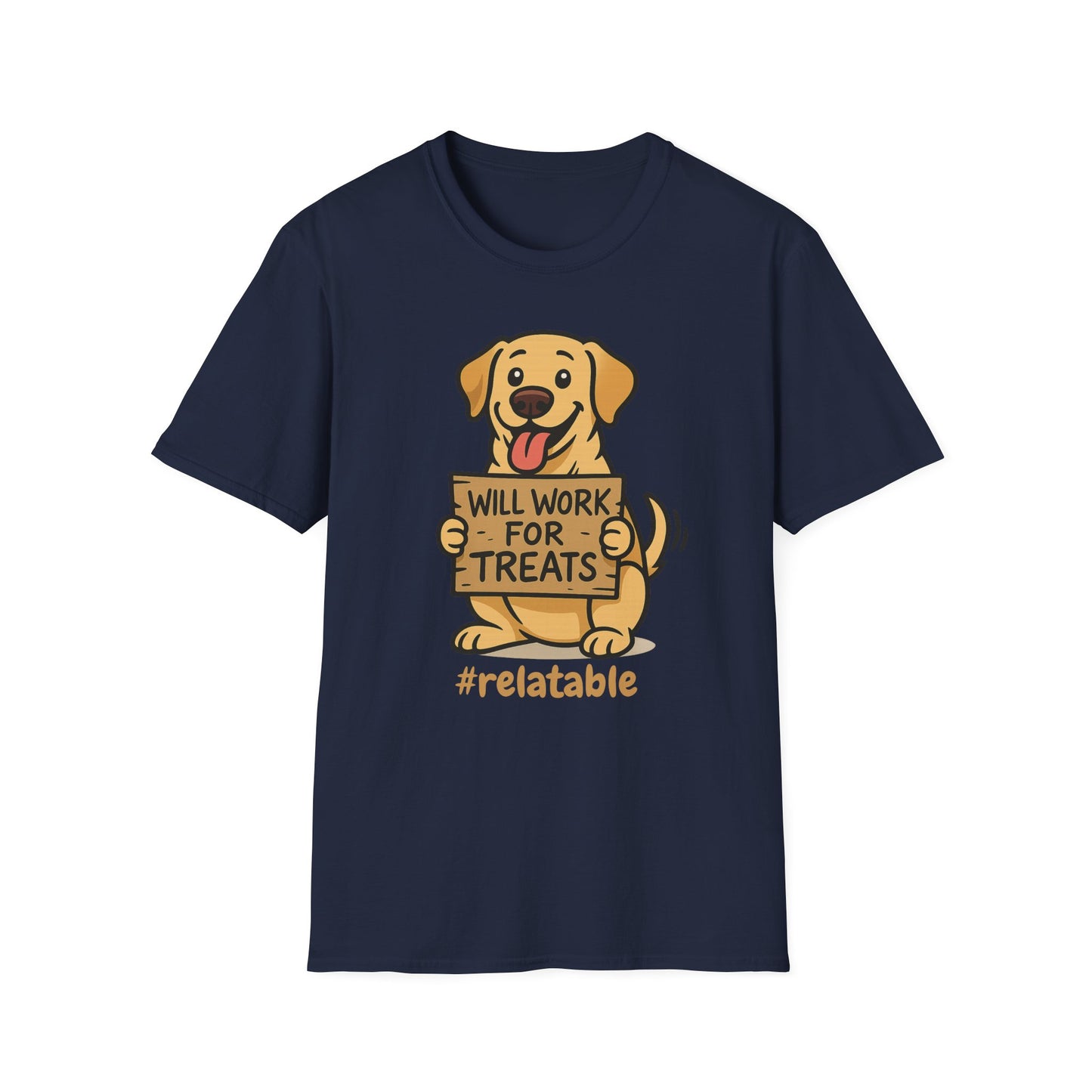 Will Work for Treats T-Shirt