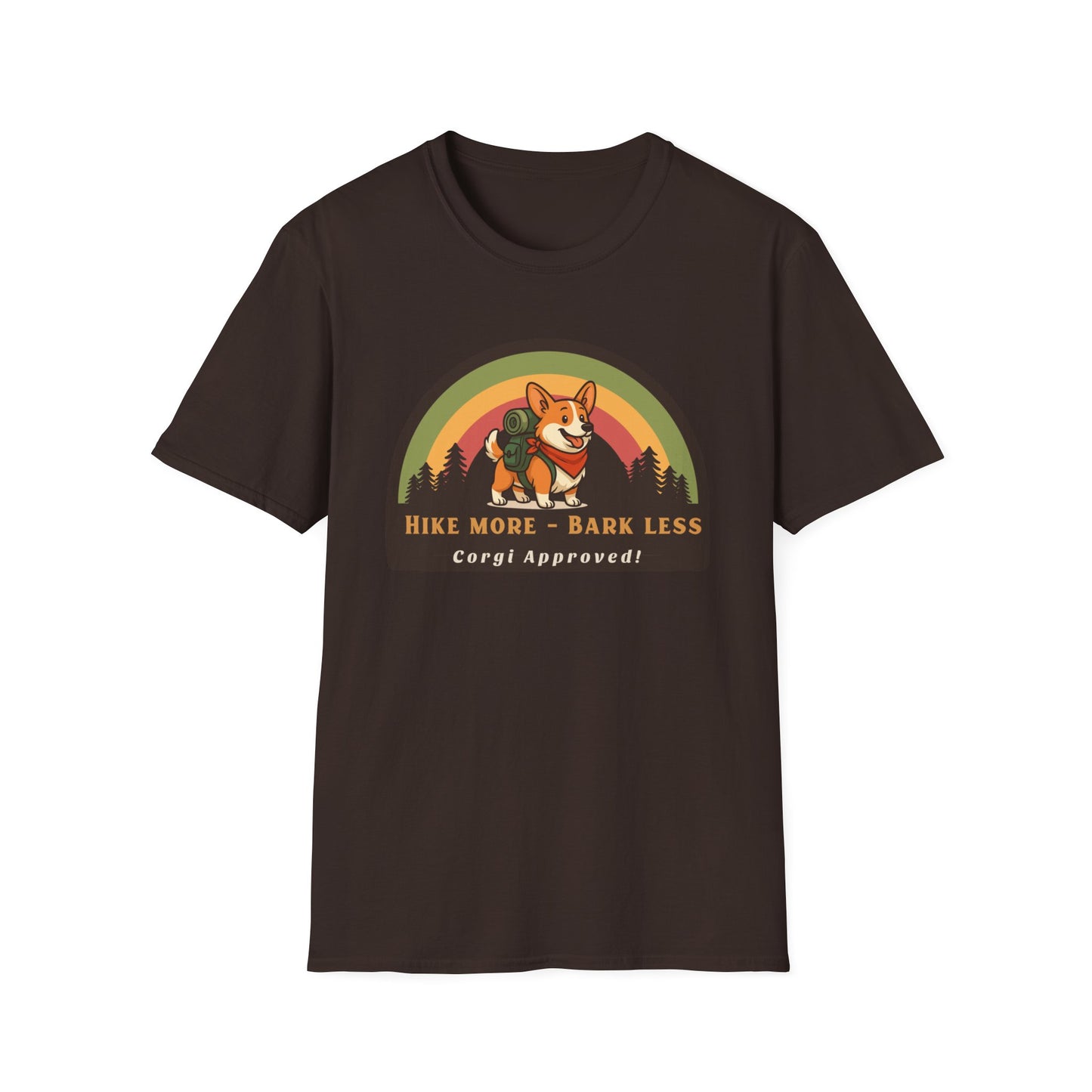 Hike more Bark less Corgi approved T-Shirt
