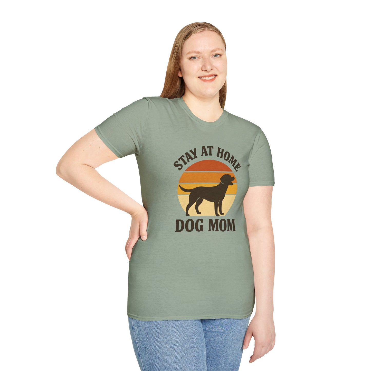 Stay at Home Dog Mom T-Shirt