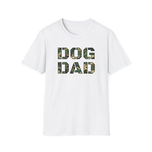 Camo Dog Dad T-Shirt