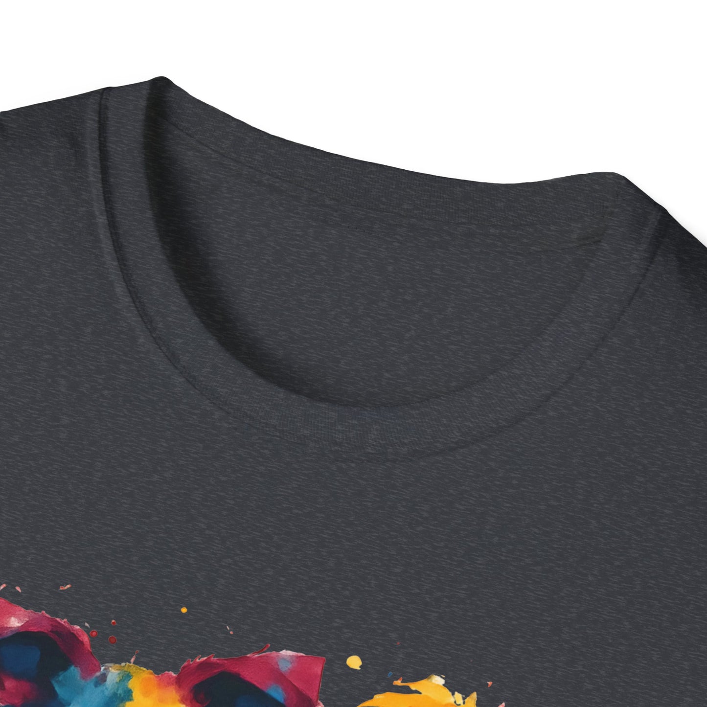 Color Splashed Watercolor Dog T-Shirt