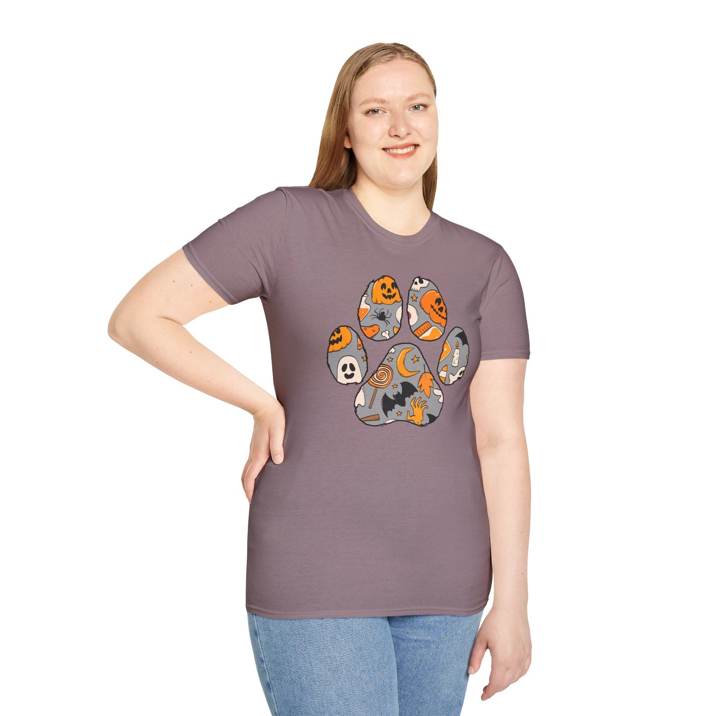 Halloween Dog Paw T-Shirt