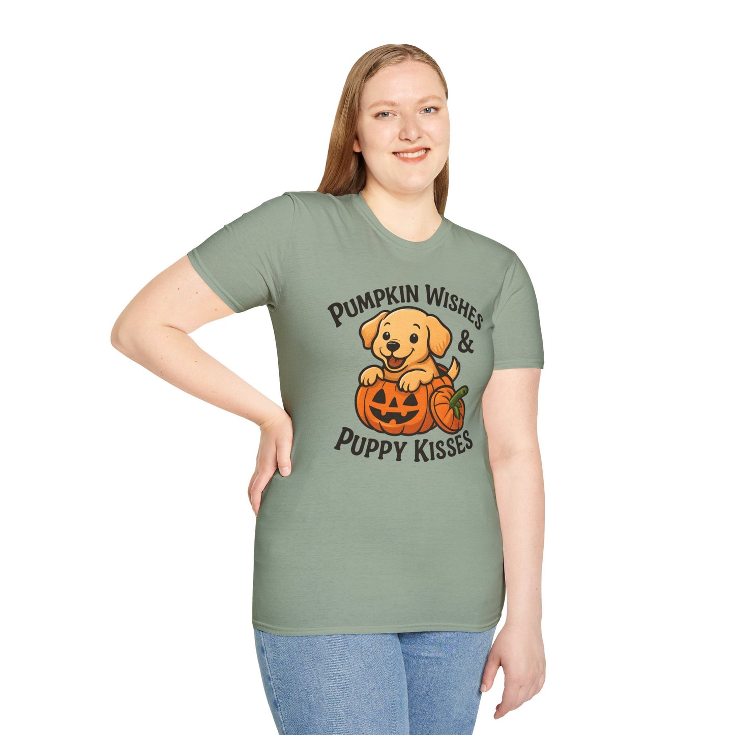 Pumpkin Wishes & Puppy Kisses T-Shirt