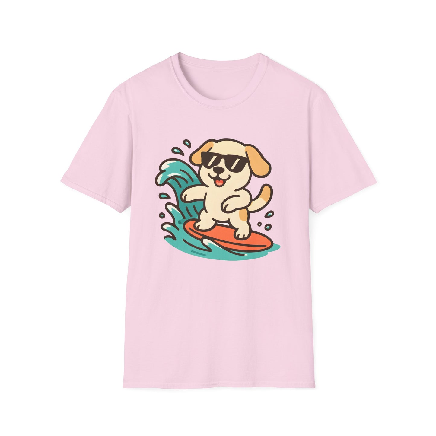 Surfing Dog T-Shirt