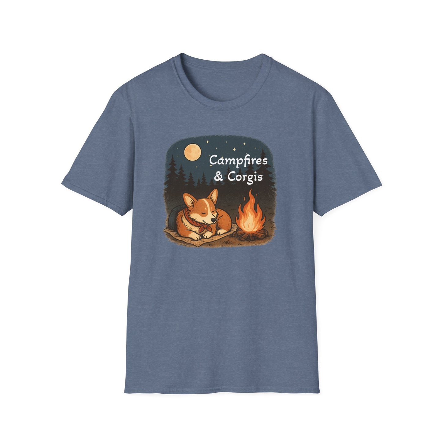 Campfires & Corgis T-Shirt