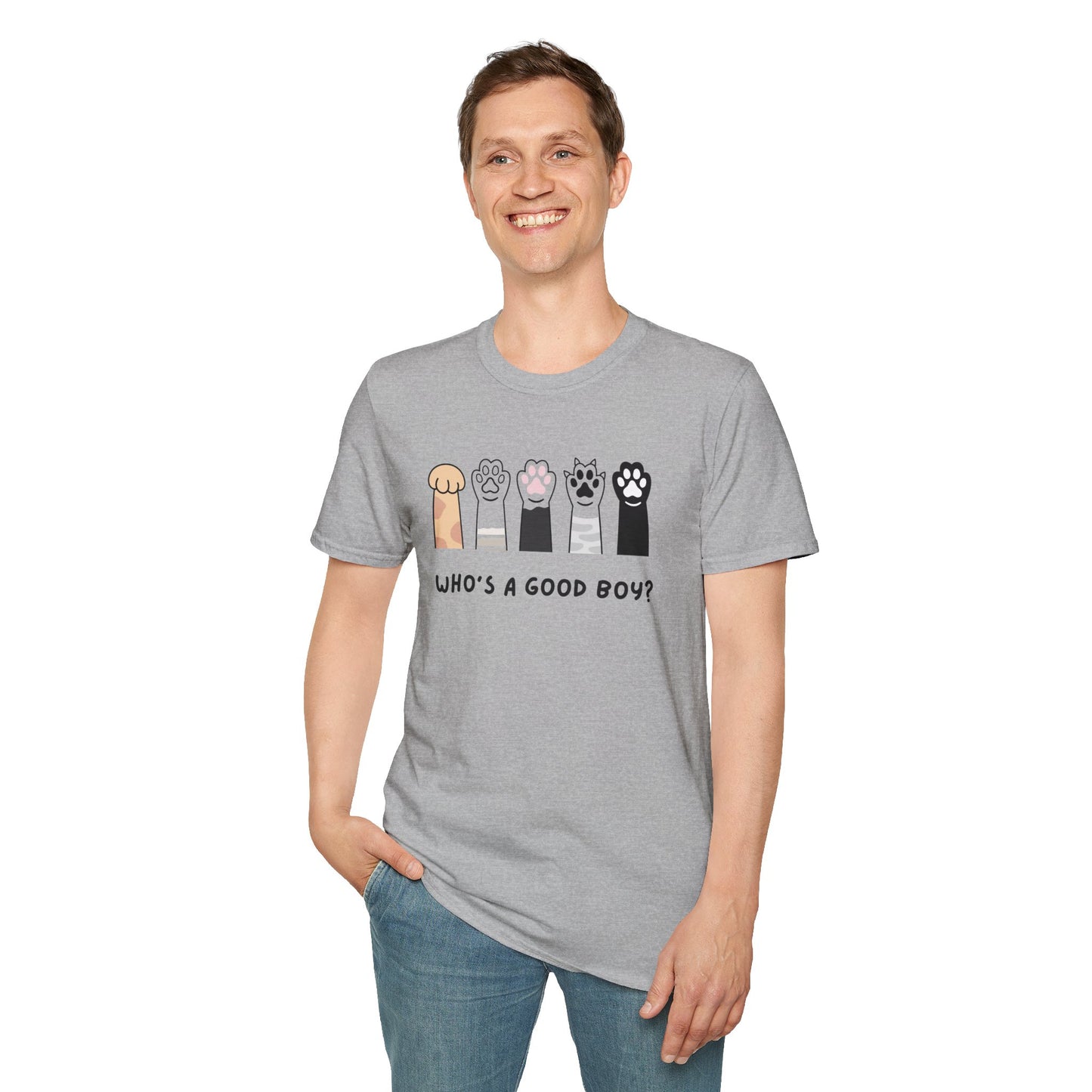 Who's a good boy? T-shirt
