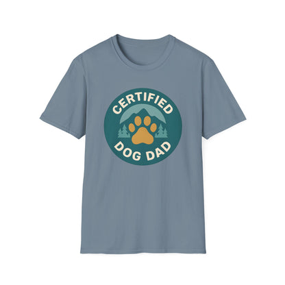 Certified Dog Dad T-Shirt